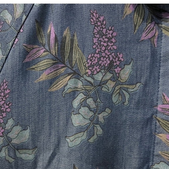 Natural life Rebecca Midi Dress - Purple Wisteria Floral - Picture 6 of 6